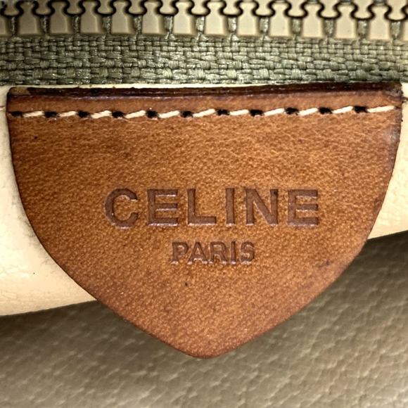 Celine Bag Macadam Pattern Brown - Picture 9 of 10
